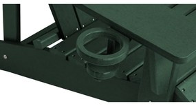 Fotoliu de grădină verde din plastic Adirondack – Bonami Selection