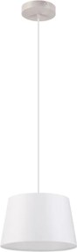 Lustră suspendată pe cablu AIDA 1xE27/60W/230V Ø 25 cm stejar/alb