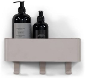 Raft pentru baie taupe de montat pe perete din oțel Multi – Spinder Design