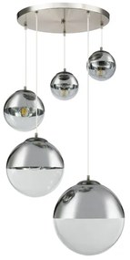 Globo - Lustră pe cablu 5xE27/60W/230V