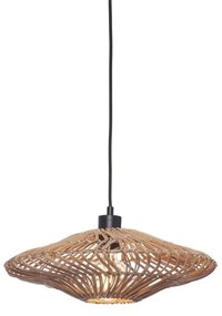 Lustra/Pendul eco din ratan Zanzibar flat 40cm S, nat