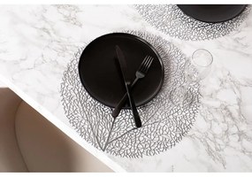 Suport de farfurie Tiseco Home Studio, ⌀ 38 cm, argintiu