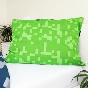 Lenjerie de pat din bumbac Minecraft Sssleep Tight, 140 x 200 cm, 70 x 90 cm