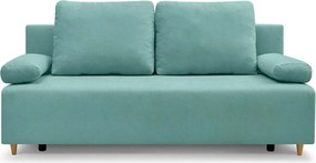 Canapea extensibila SUN, stofa catifelata verde menta - Enjoy new 18,