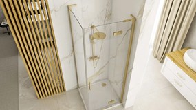 Cabina dus Hugo Auriu Periat 80x90cm, Rea