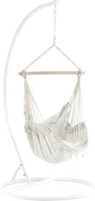 Fotoliu balansoar suspendabil, crem, OFRAME