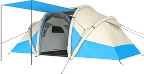 Outsunny Cort gonflabil rapid de montat, refugiu de aer, cort de camping | Aosom Romania