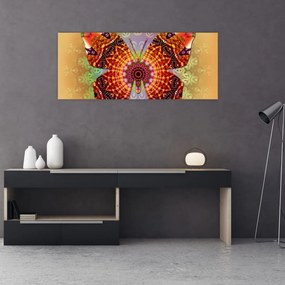 Tablou - Fluture etno (120x50 cm)