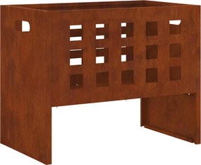 vidaXL Cuptor de foc Maro 50 x 30 x 40 cm Oțel