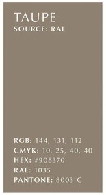 Lustră maro deschis LED cu abajur din metal ø 43 cm Asteria Medium – UMAGE