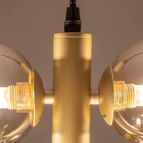 Lustră LED pe cablu Brilagi MILLA 6xG9/3W/230V auriu