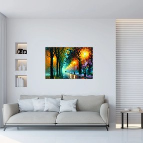Tablou - Plimbare de noapte (90x60 cm)