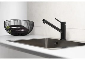 Baterie de chiuvetă KFA Armatura 6533-915-81 ANDRA alamă/negru mat