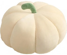 Perna podea in forma de dovleac PUMPKIN 55 cm, crem