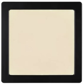 Plafonieră LED LASSE LED/18W/230V 3000/4000/6500K neagră Globo 12380-18B