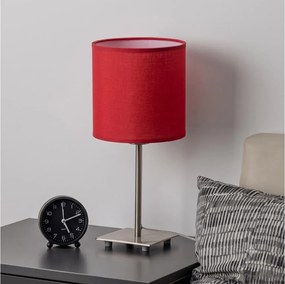 Brilagi - Lampă de masă LED NUBILA 1xE27/60W/230V roșie