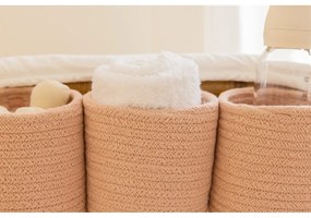 Set de organizatoare pentru pătuț 32 cm Bobby Vintage Nude – Lorena Canals