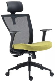 Scaun de birou Q328H negru/verde