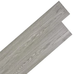 245176 vidaXL Plăci de pardoseală autoadezive, gri închis, 5,02 m², 2 mm, PVC