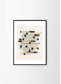 Poster 50x70 cm Cut up Stripes – Berit Mogensen Lopez – The Poster Club