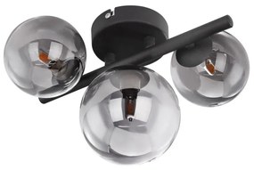 Aplica de perete sau tavan design modern RIHA fumurie 56133-3W GL