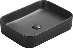 Mexen Vena chiuvetă deasupra blatului 50 x 37 cm, negru mat - 22195085