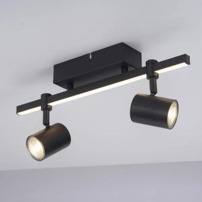 Paul Neuhaus 6524-18 - Spot LED BARIK 2xGU10/4,5W/230V + LED/5W