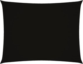 vidaXL Parasolar, negru, 2,5x4 m, țesătură oxford, dreptunghiular