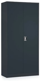 Dulap metalic universal, 90 x 40 x 185 cm, inchidere cilindrica, antracit - ral 7016