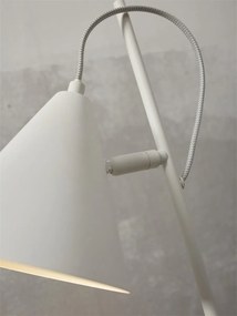 Veioza/Lampa de masa din metal Lisbon alba