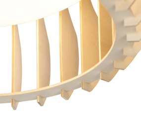 Plafonieră scandinavă bej 40cm incl. LED - Monte