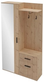 Mobilier hol Cless (Stejar artisan) (cu oglindă). 1104706