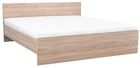 Pat dublu Miami fără cadru de pat 180x200 cm stejar sonoma-stejar sonoma