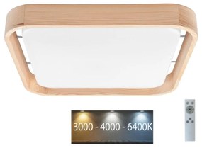 Plafonieră LED Brilagi MANAROLA CUBIC LED/24W/230V 3000-6500K + telecomandă