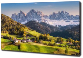 Tablouri tipărite pe pânză Panorama munților