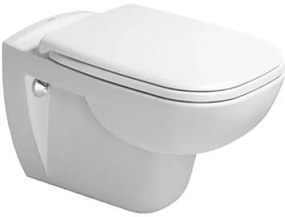 Vas WC suspendat Duravit D-Code Rimless 36x55 cm evacuare orizontala