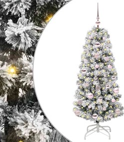 vidaXL Brad de Crăciun artificial cu ramuri articulare 120 cm