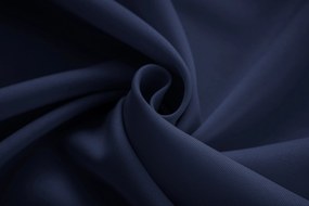Draperie OXFORD LIGHT 140x250 cm, albastru inchis Agatat: Inele metalice