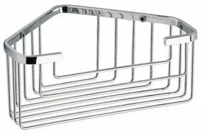GEDY 2483 Raft de colț inteligent pentru duș, 20 x8 x 15,1 cm, argintiu