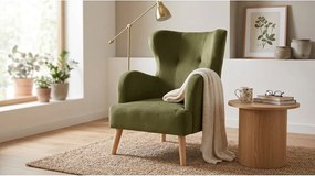 Fotoliu verde wing Noemye – Bonami Selection