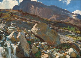 Tablou - John Singer Sargent, Simplon Pass, reproducere (70x50 cm)