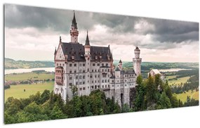 Tablou - Castelul pe stânci (120x50 cm)