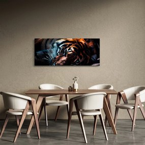 Tablou cu tigrul dormind (120x50 cm)
