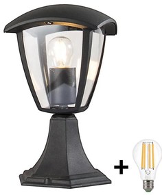 Lampă LED de exterior LUNA 1xE27/60W/230V IP44