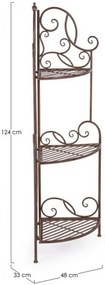 Coltar pentru exterior maro din metal, 48 cm, Melanie Bizzotto