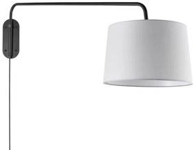 Endon 79380 - Aplică de perete CARLSON 1xE27/40W/230V gri/negru