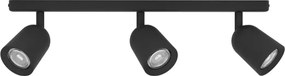 Eglo 901954 - Aplica spot CAMALDOLI, 3x GU10, 10W, 230V, negru