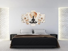 Tablou - Yoga Portocalie (150x105 cm)