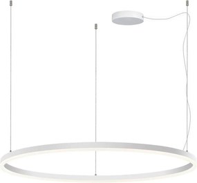 LED2 - Lustr SATURN LED dimabil pe cablu, 80W, 230V, Ø100 cm, alb