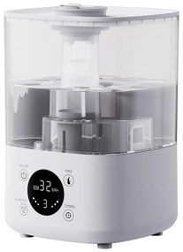 Umidificator de aer Xiaomi Lydsto F100S, 25W, 2,5 L, 3 trepte, 200 ml / h, Afisaj, Mod noapte, Timer, Alb